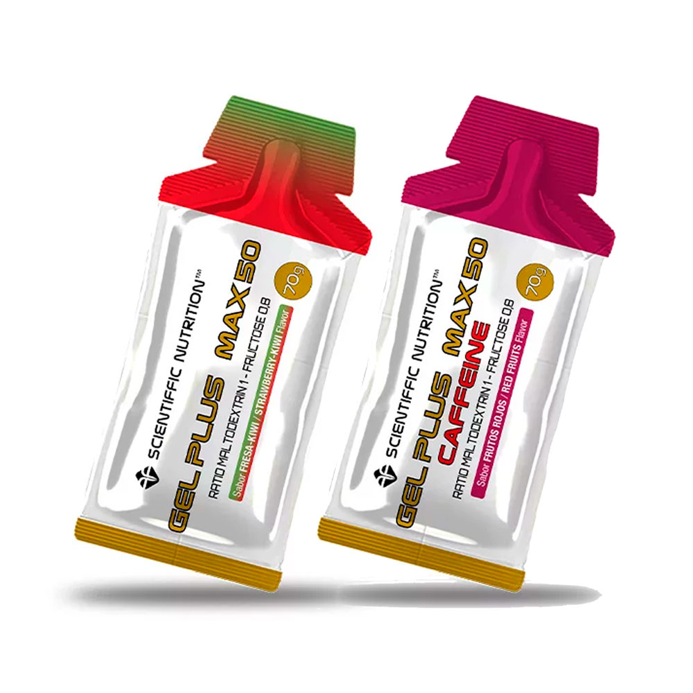 GEL ENERGÉTICO SCIENTIFFIC NUTRITION PLUS MAX 50